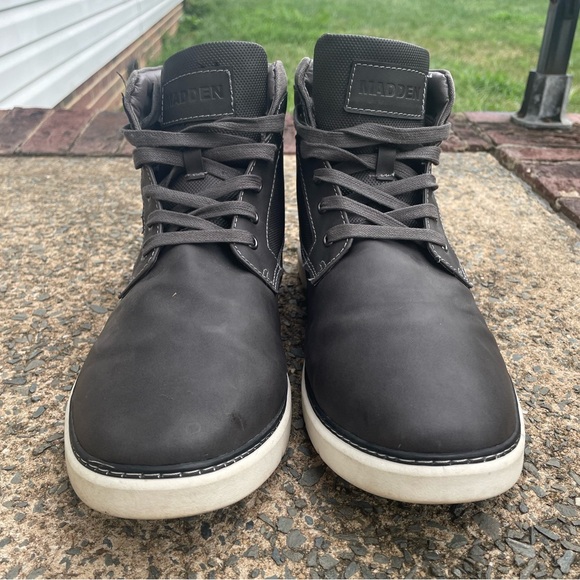 Madden Minton Men's Chukka Gray Lace Up Boot Size 9M - Picture 5 of 11